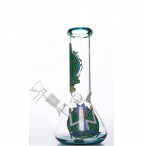 Bongo para fumar cachimbo de água feito à mão em vaso de vidro gravitacional personalizado
