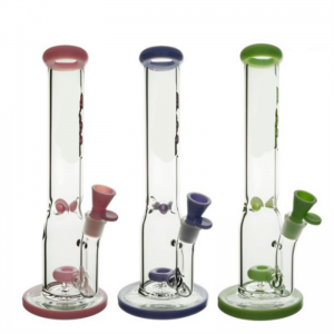 linlang shanghai water glass pipe ice bong soft glass