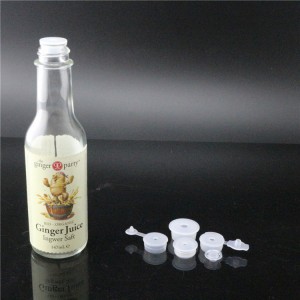 linlang factory sale 5oz woozy bottle with PE insert for sauce