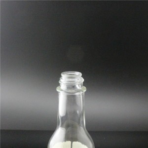 مصنع لينلانج بيع الزجاج زجاجة صلصة ساخنة 5 أوقية مع غطاء المسمار