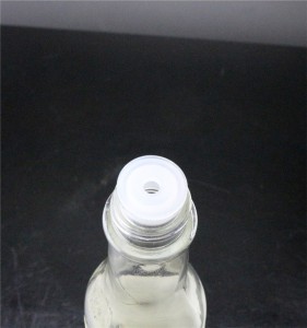 garrafa de molho picante de venda de fábrica linlang de vidro de 5 onças com tampa de rosca