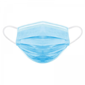 Jednorázová ochranná 3Ply netkaná dýchací ochrana schválená CE FDA Anti -Corona Virus Koronavirové obličejové masky