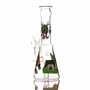 Custom gravity vase weed glass water pipes smoking bong