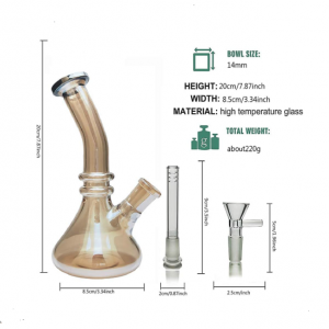 Custom glass tobacco herb weed oil burner smoking water pipes accessories