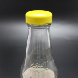bottiglia di salsa piccante gonfiabile da 10 once della fabbrica di shanghai con tappo in metallo