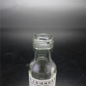 Botellas de salsa bbq de 32 ml de fábrica de Shangai con tapa de rosca