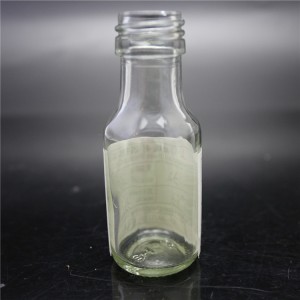 shanghai -fabriken 32 ml bbq -såsflaskor med skruvskiva