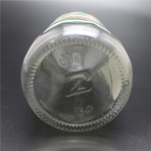 shanghai factory 380ml botol saus kereta bawah tanah dengan tutup tinplate
