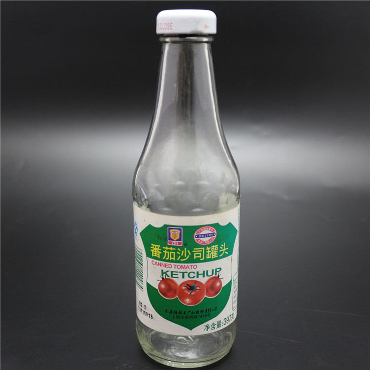 Cheapest Factory Clear 100ml 50ml Glass Whiskey Bottle Sizes - shanghai factory 380ml subway sauce bottle with tinplate cap – Linlang