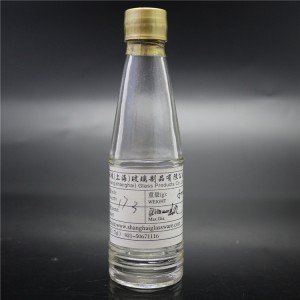botella de vidrio de salsa de 50 ml de la fábrica de shanghai
