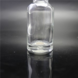 shanghai factory clear glass bottles for tomato sauce 34ml