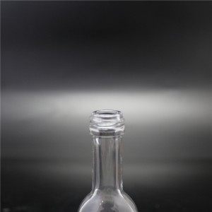 Shanghai Factory Mini schön aussehende 52ml heiße Soße Glasflasche mit Plastikkappe