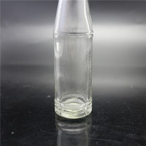 Shanghai Fabrikverkauf 63ml Chilisauce Glasflasche mit roter Farbkappe