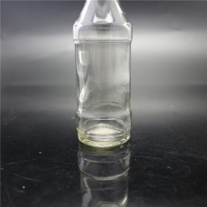 مصنع شنغهاي بيع 98 مل زجاجة صلصة حارة بيضاء عالية عالية مع غطاء