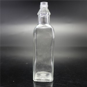 shanghai fabriksförsäljning mini såsflaskor 60ml med silverfärgat lock