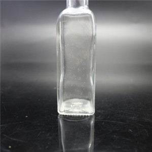sticlă de vânzare din shanghai mini sticle de sos 60ml cu capac de culoare argintie