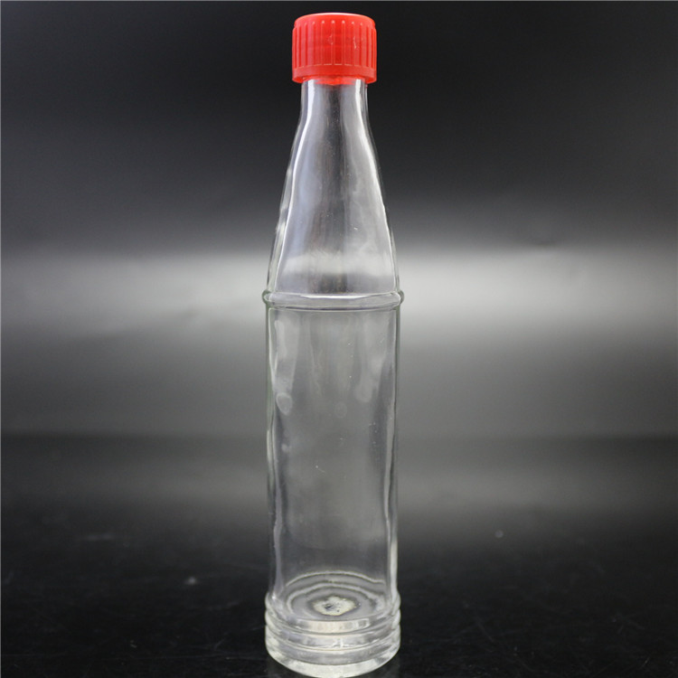 Factory making Black Nail Polish Bottle - shanghai factory sale soy sauce glass bottle 52ml with cap – Linlang