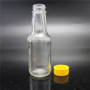 penjualan pabrik shanghai botol kaca kecap 52ml dengan tutup