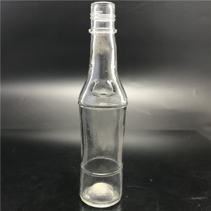 fábrica de xangai linlang garrafa de vidro transparente de 129ml para vinagre