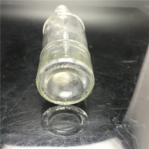 上海リンランファクトリー酢用129mlクリアフィントガラス瓶