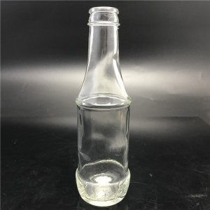 مصنع شنغهاي لينلانغ 183 مل صلصة الصويا الصوان زجاجة صغيرة مع غطاء