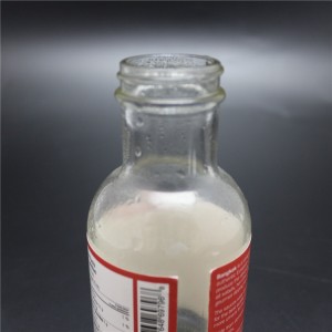 Shanghai Linlang Factory Bottiglia da 250 ml per salsa alimentare con tappo bianco