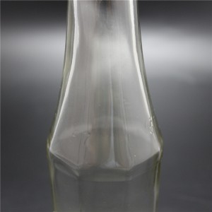shanghai linlang fabrika 280ml boş biber sosu şişesi metal kapaklı