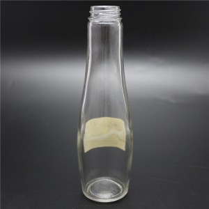 shanghai linlang fabrika 290ml cam şişeler vidalı kapaklı acı sos