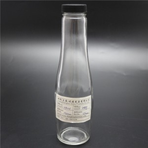 bottiglia woozy in vetro da 10 once della fabbrica di shanghai con tappo in plastica