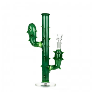 linlang shanghai Ice Bong Double Tree water glass pipe hookah glass tobacco somking