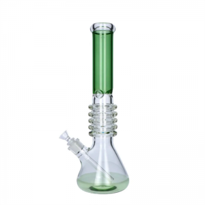 linlang shanghai glass bong set hookah water pipe beaker tobacco somking weed iridescent