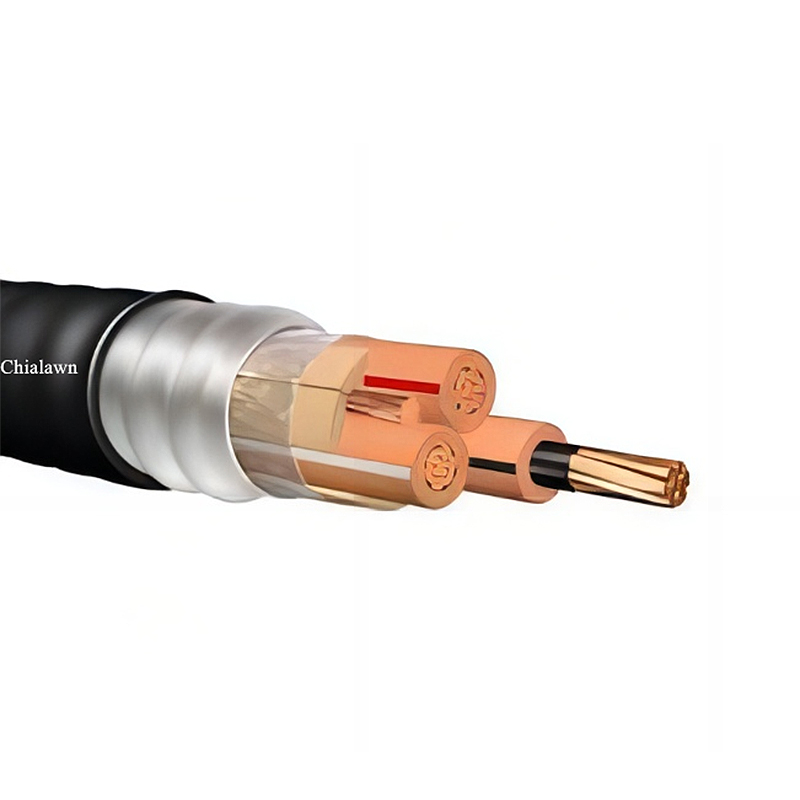 AEIC CS8 5-35kV koperen AIA-vergrendelde gepantserde kabel, met metaal beklede kabel
