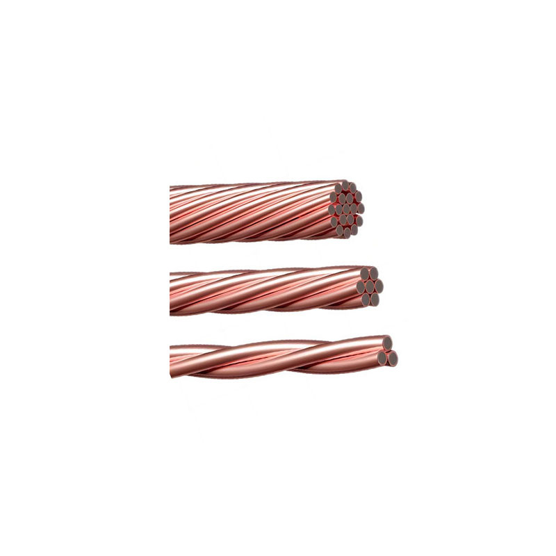 IACS 21% / 30% / 40% / 53% CS Coppersteel Conductors Solid And Stranded