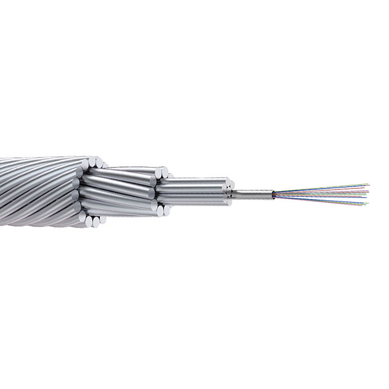 Outdoor OPPC Cable Optical Phase Conductor Overhead Fiber Optic Cable