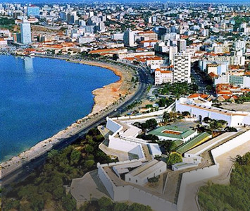 Ceblau Arfog Ar gyfer Angola Luanda ...