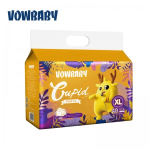 I fornitori di pannolini del marchio Vowbaby di Chiaus nella produzione industriale cinese