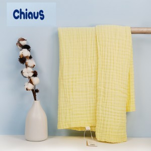 Chiaus Baby cotton bath towels soft touch ການບໍລິການ OEM ມີ