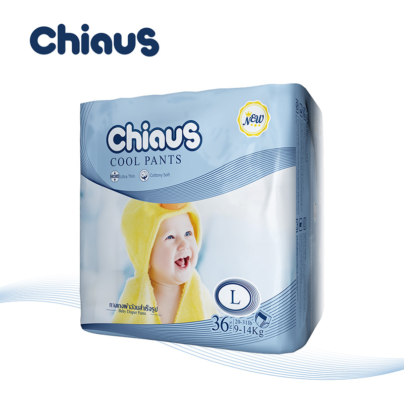 Chiaus COOL PANTS disposable baby diapers China...