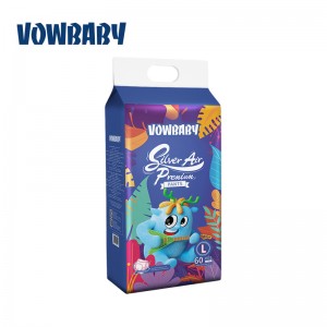 Vowbaby Argentum Air Premium diapers braccas populares venditiones ex Chiaus officinas