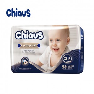 A Chiaus forgalmazói babapelenkákat szerettek volna kisbaba eldobható használatra