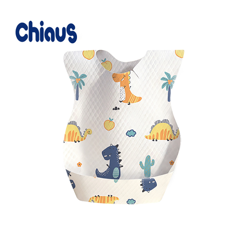 Bavoir pour bébé jetable facile à prendre Chiaus disponible OEM...