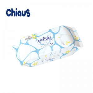 Chiaus produkuje chusteczki nawilżane dla dzieci, jednorazowe chusteczki nawilżane