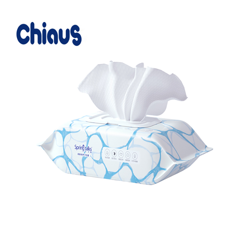 Chiaus soft care disposable baby wet wipes in non woven  (1)
