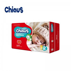 Chiaus дебели бебешки ленти пелени за еднократна употреба от китайската фабрика