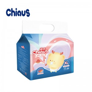 Chiaus soft care diapers ultra soft ultra absorption sitere na China