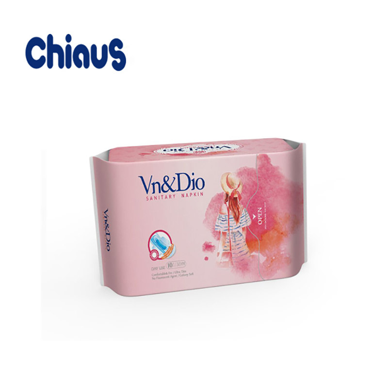 Lady sanitary pads factory China soft and good ...
