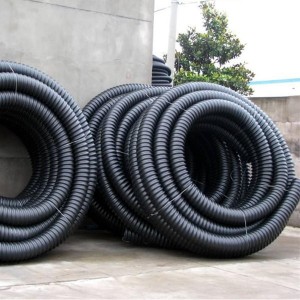 HDPE carbon spiral tube