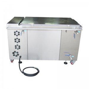 Transmission industrial ultrasonic cleaner