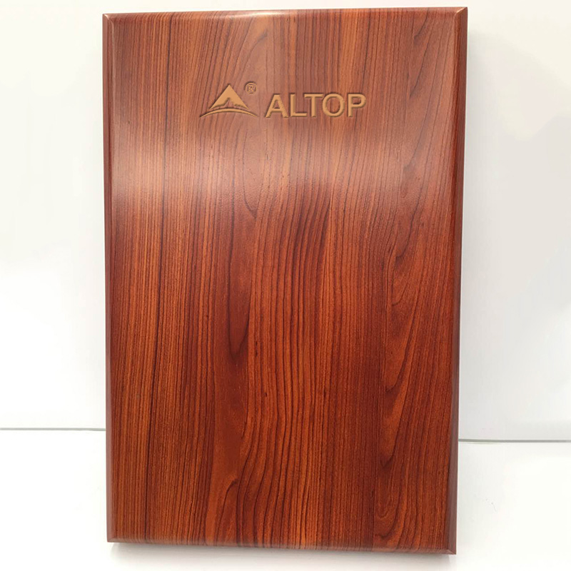 Well-designed Glass Wall Toast - Wooden Finish Aluminum Solid Panel – Altop