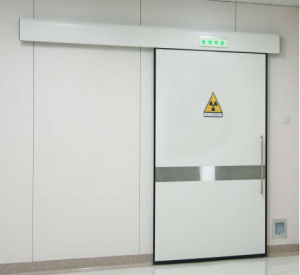 Puertas corredizas automáticas para salas de rayos X
